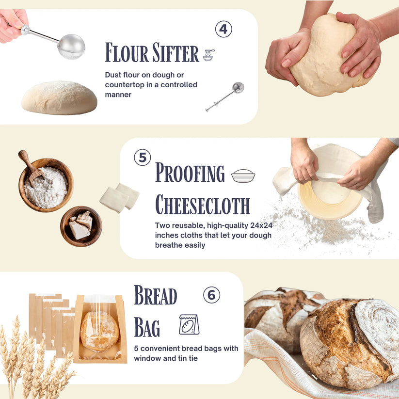 Sourdough Starter-To-Loaf Kit